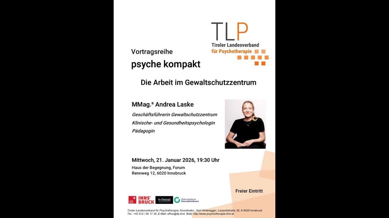 Mmag.a Andrea Laske - Die Arbeit im Gewaltschutzzentrum