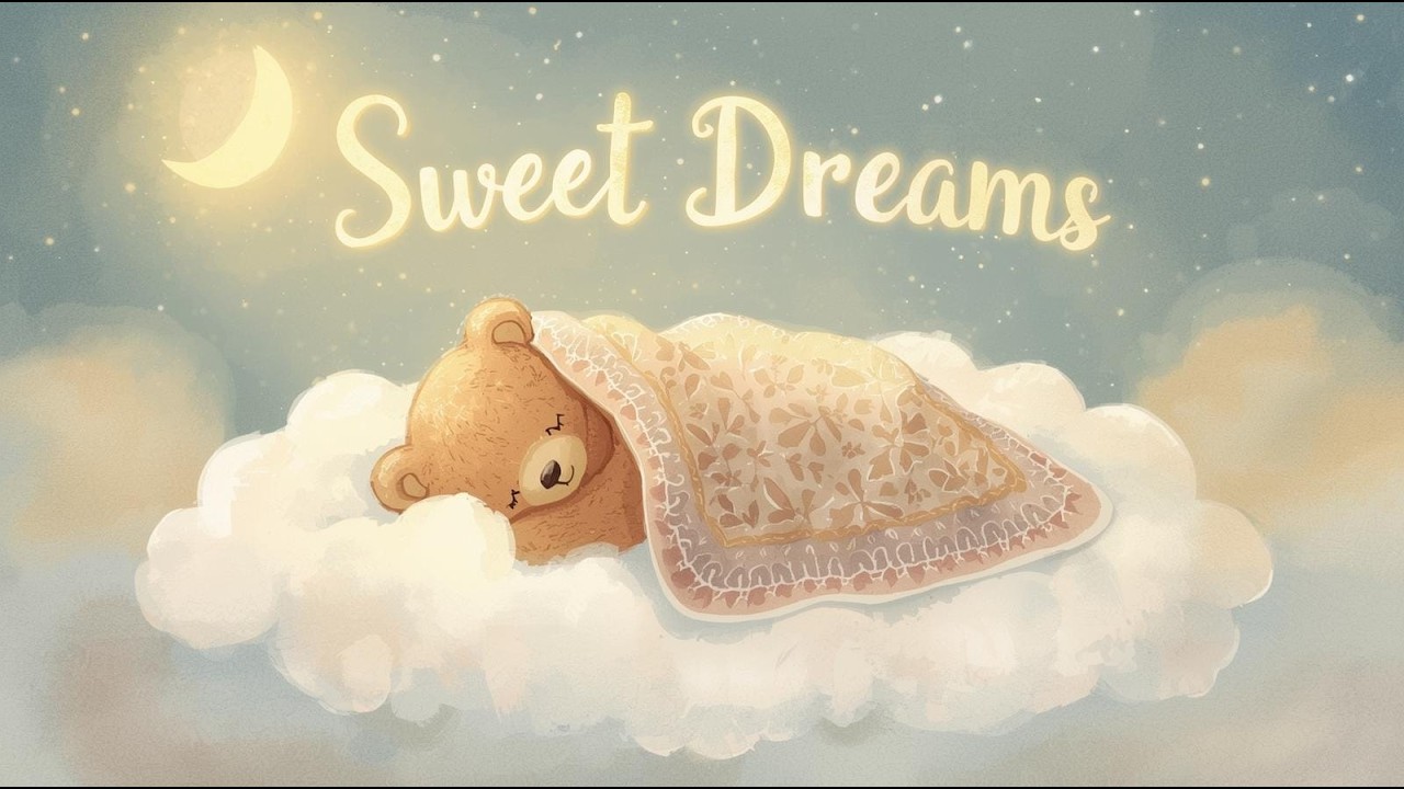 Dreamy Teddy Bear Lullaby | Soothing Sleep Music for Babies & Toddlers