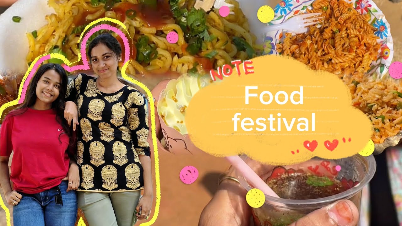 College food festival vlog….🤗