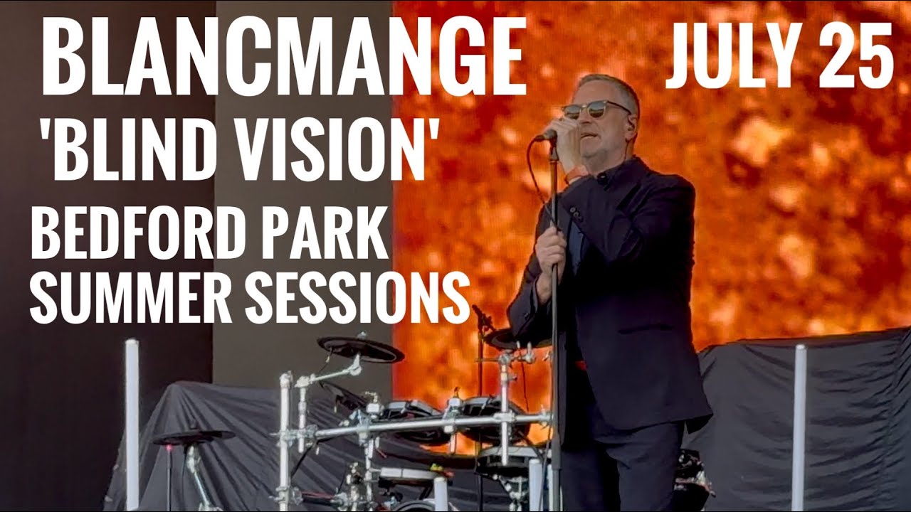 ‘Blind Vision’ performed by Blancmange at Bedford Park Summer Sessions 10th July 2025