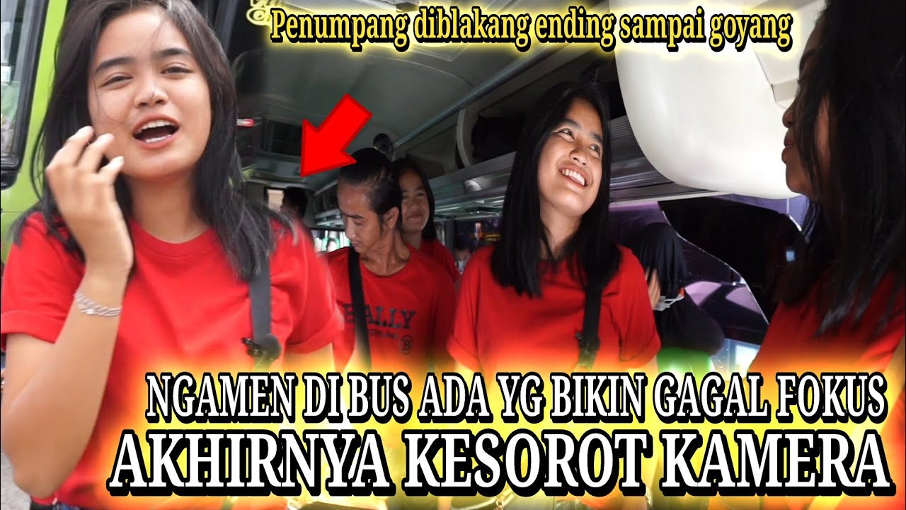 Seru Banget Ikuti Pengamen ABG ngamen dibus..!!!!Sampai Ada Penumpang Yang goyang Salting endingnya