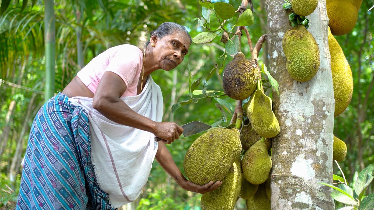 Kerala Style Jackfruit Erissery |  Jackfruit with Roasted Coconut