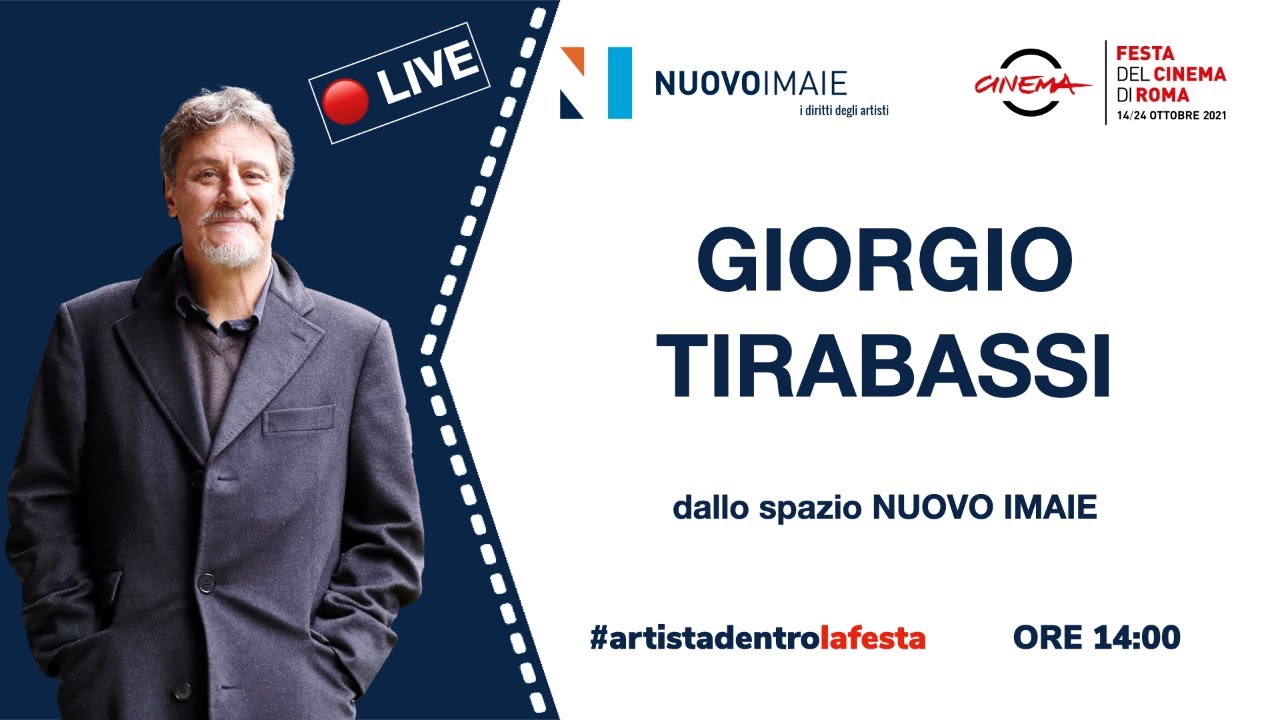 Giorgio Tirabassi ❤️ #artistadentrolafesta