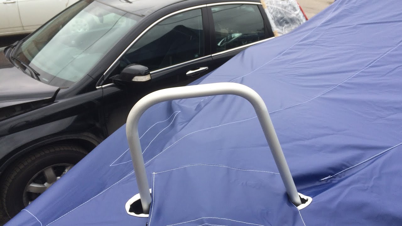 Обзор тента Хавк 520  из ткани boatcover pvc - темно синий цвет наш сайт tentnalodku.ru #boatcover