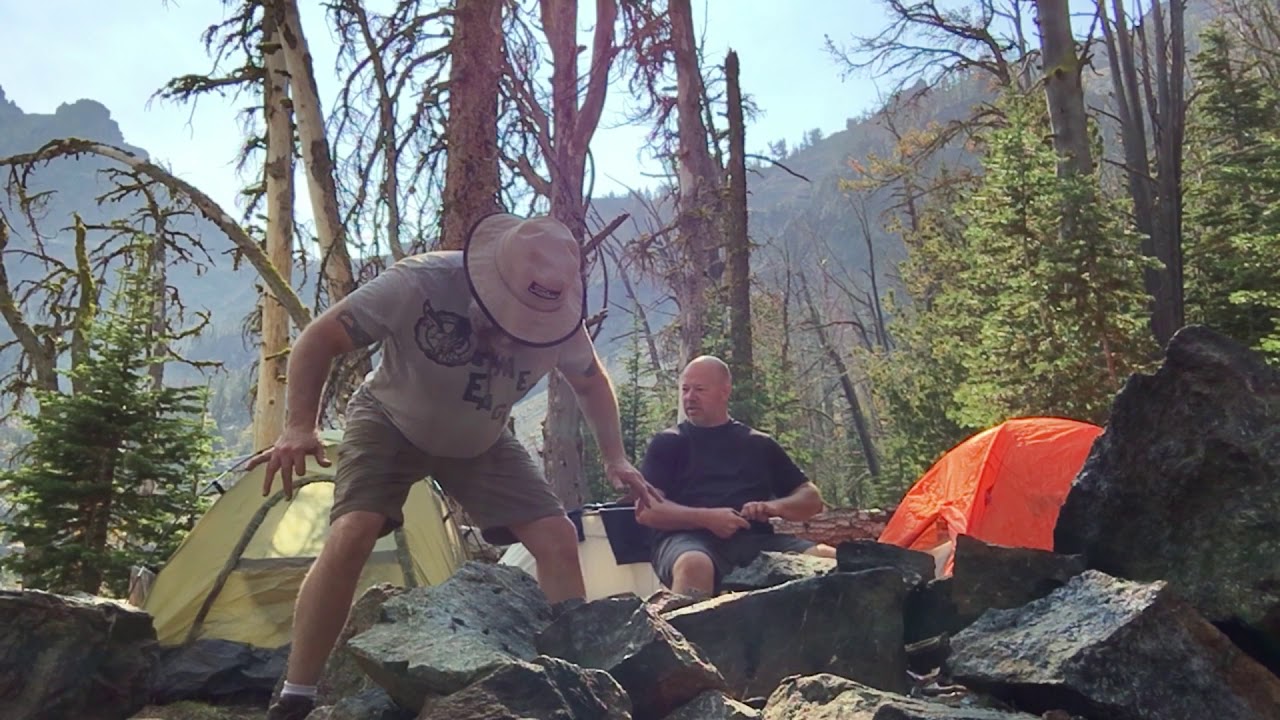 Farting Hikers 3 (sitting around the fire pit talking)
