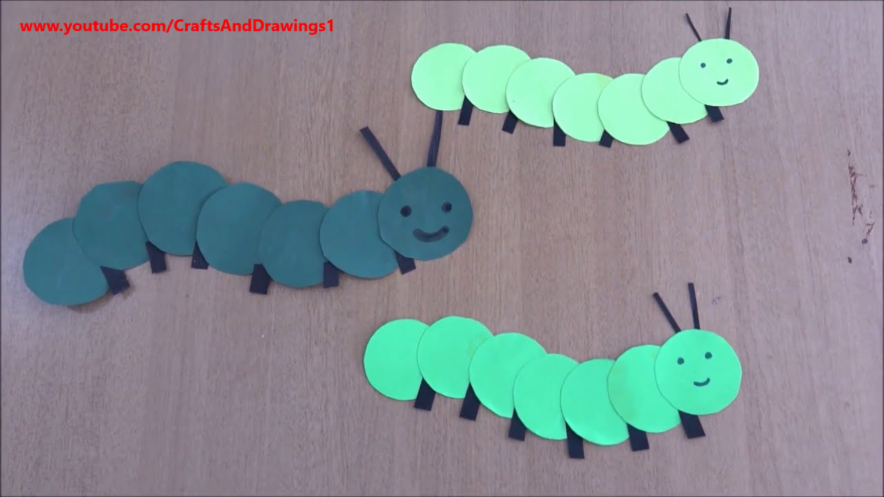 How to make Caterpillar very easily ~ DIY ~ Tutorial ...
