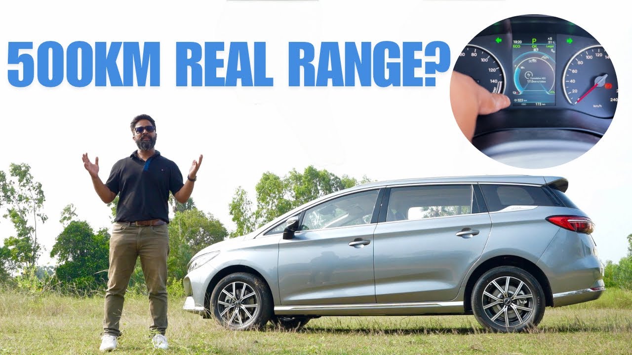 India’s Best Range EV - BYD eMax 7 Comfort & Range Test!