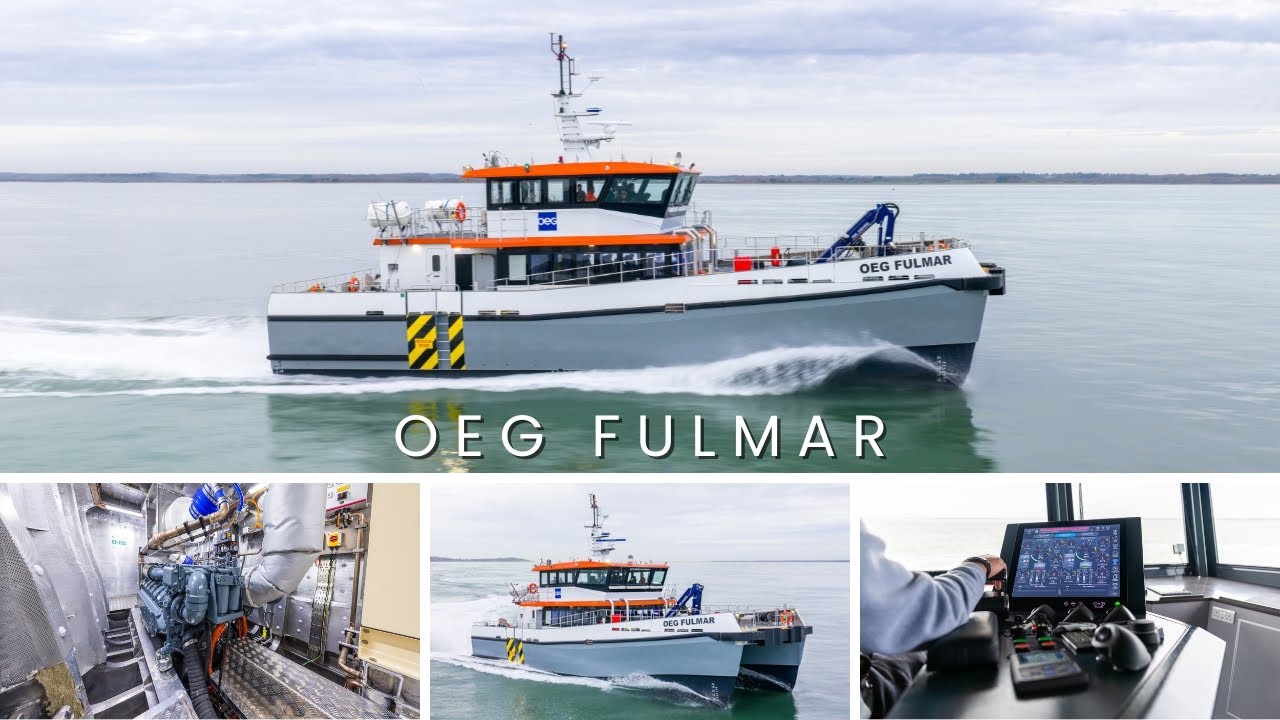 OEG FULMAR - A new build CTV from Diverse Marine