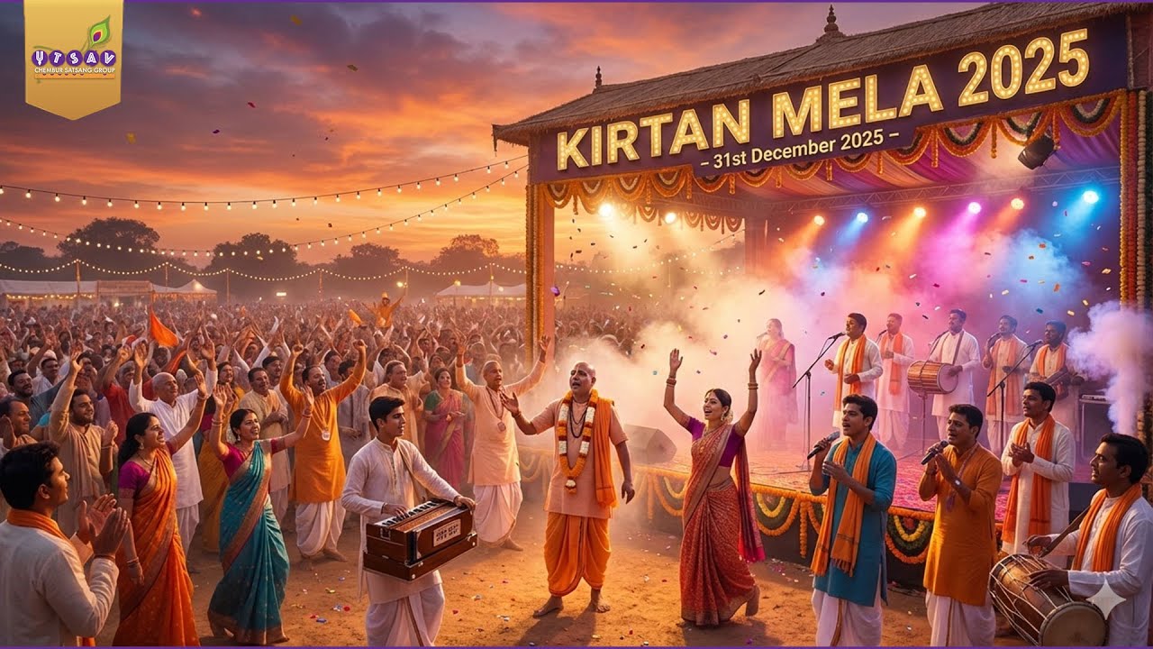 Kirtan Mela 2025 | New Year Celebration | Gita Recitation | @UTSAVChemburSatsangGroup
