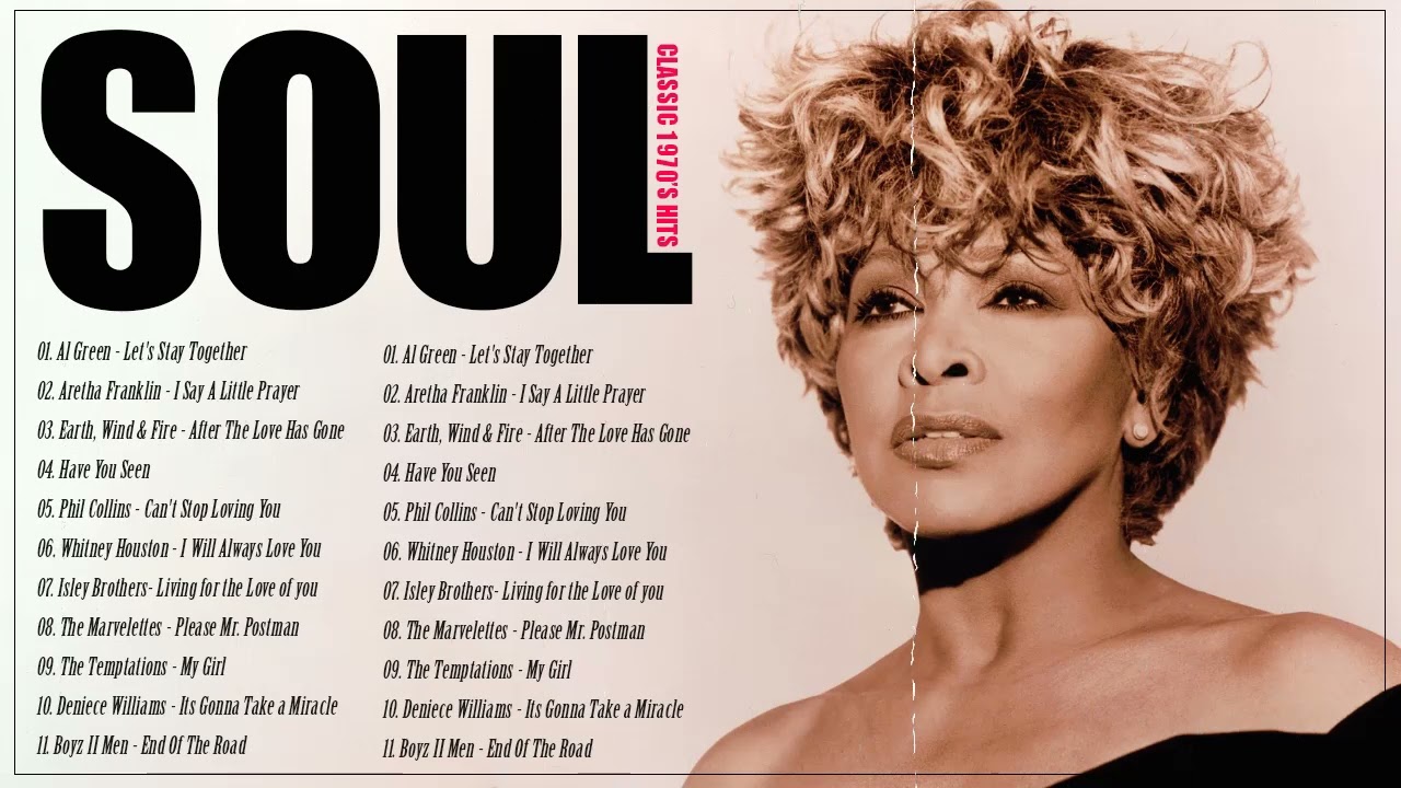 The Very Best Of Soul - The Marvelettesm, Al Green, Whitney Houston, Phil Collins, Aretha Franklin