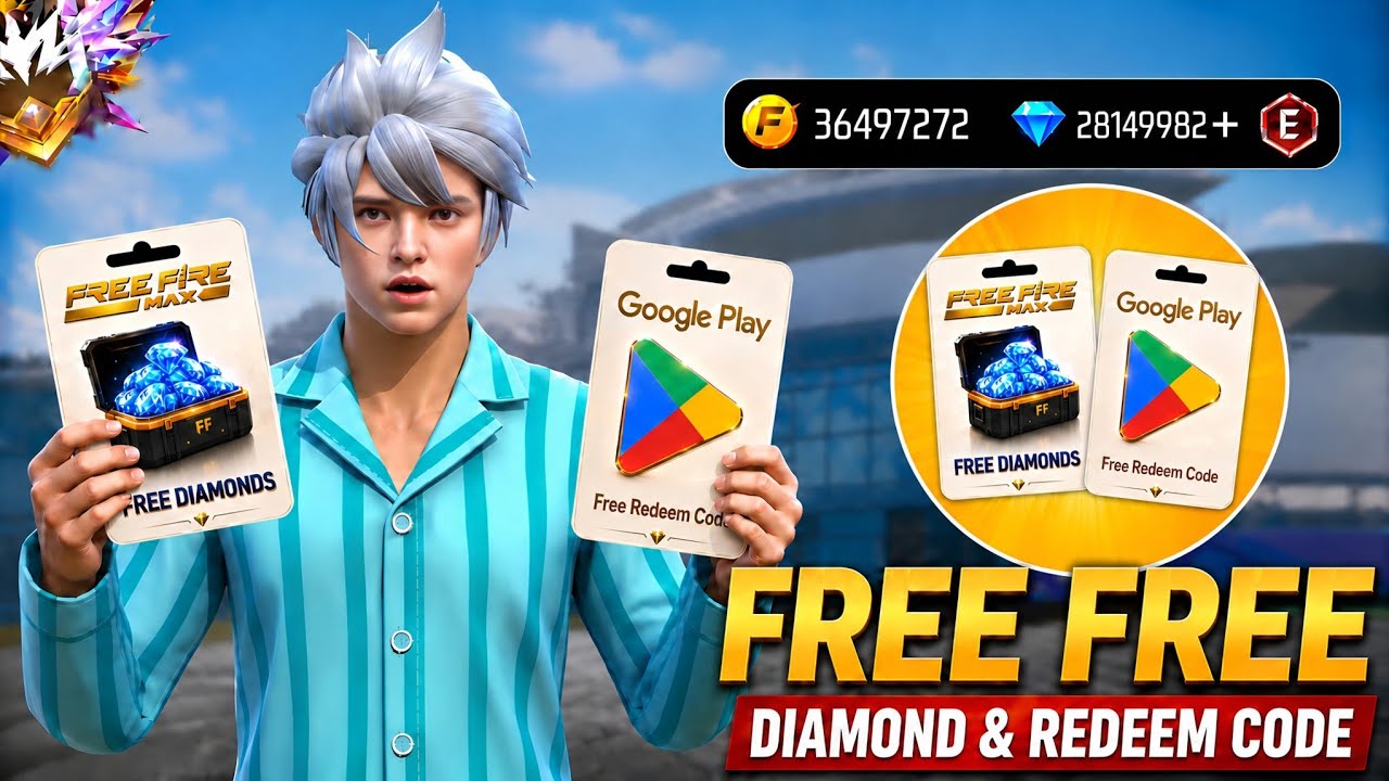 How to get Diamonds in Free Fire? 2026 😍 Free Redeem Code in Free Fire Instant today 🤫
