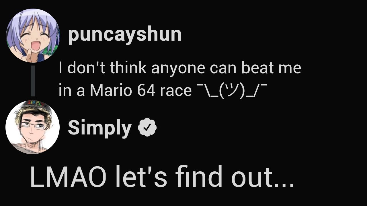 The Mario 64 Bingo Champion thinks he is unbeatable...so I challenged him