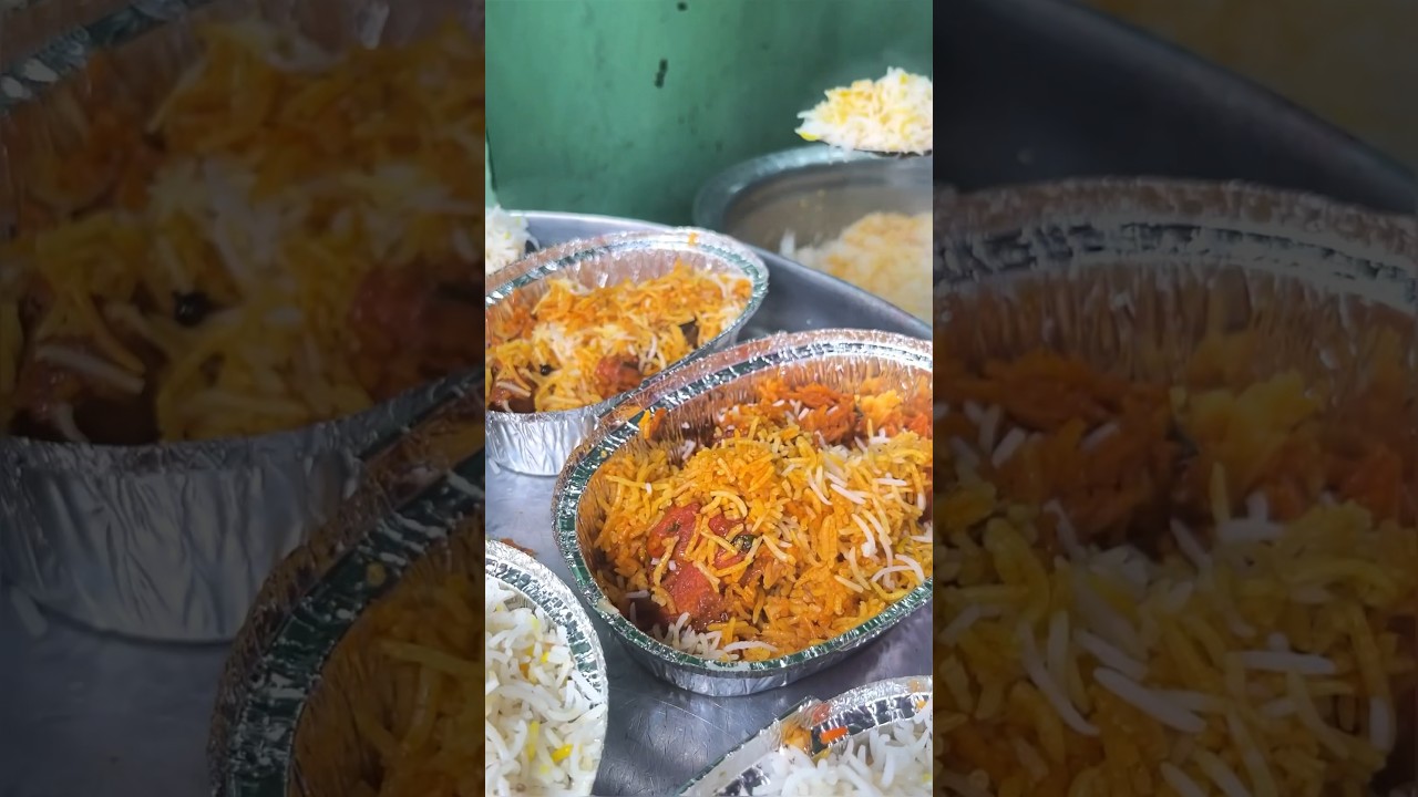Salman biryani in Mumbai Andheri E #mumbaifoods #biryanilovers #mumbaibiryani #mumbaistreetfood