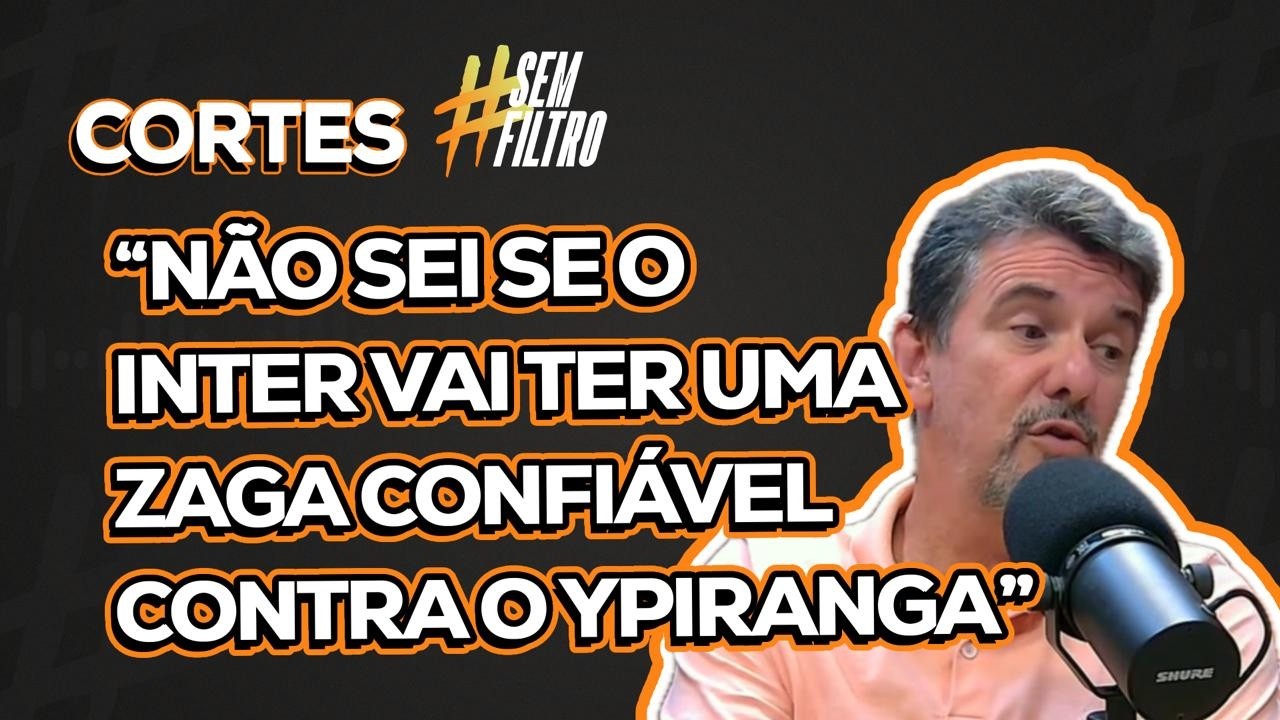 🔴  A LUTA DO INTER REALMENTE SERÁ CONTRA O REBAIXAMENTO? | SEM FILTRO | 13/02/2026