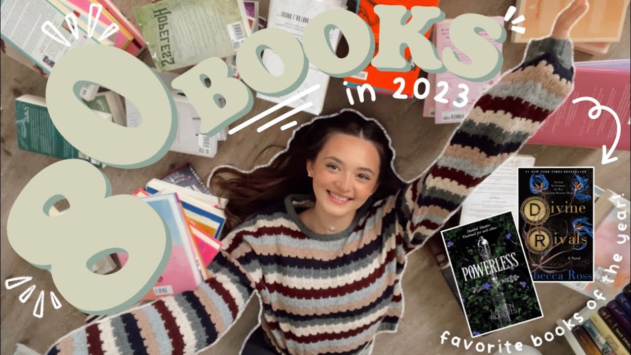 let’s talk about the 80 books i read in 2023 & how i REALLY feel about them 💌 *2023 READING WRAP UP*