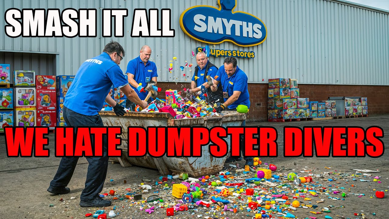 SMYTHS TOYS XMAS RETURNS EXPOSED! DUMPSTER DIVING UK REVEALS ALL!