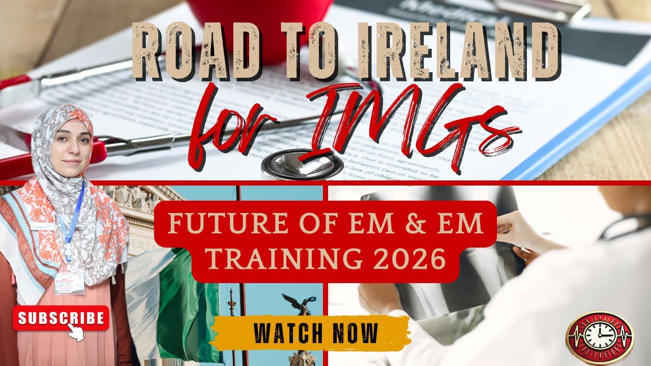 Road to Ireland- Future of Emergency Medicine 2024-2038 & EM Training