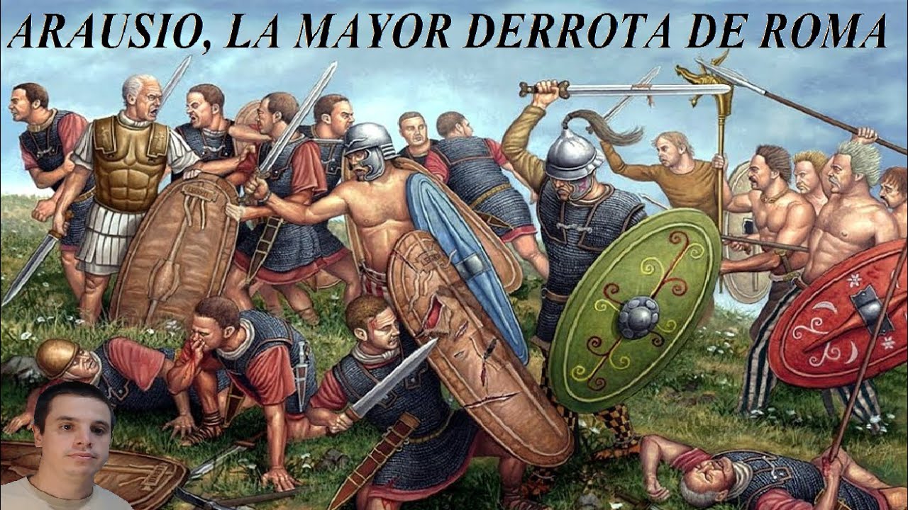 Batalla de Arausio 105 a.C., la mayor derrota de Roma