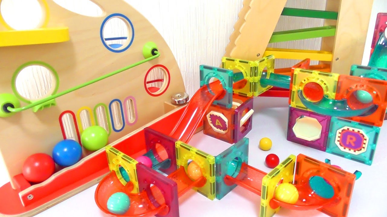 Marble run race  ☆ Summary video of over 10 types of Colorful marble .Compilation  1h video ！