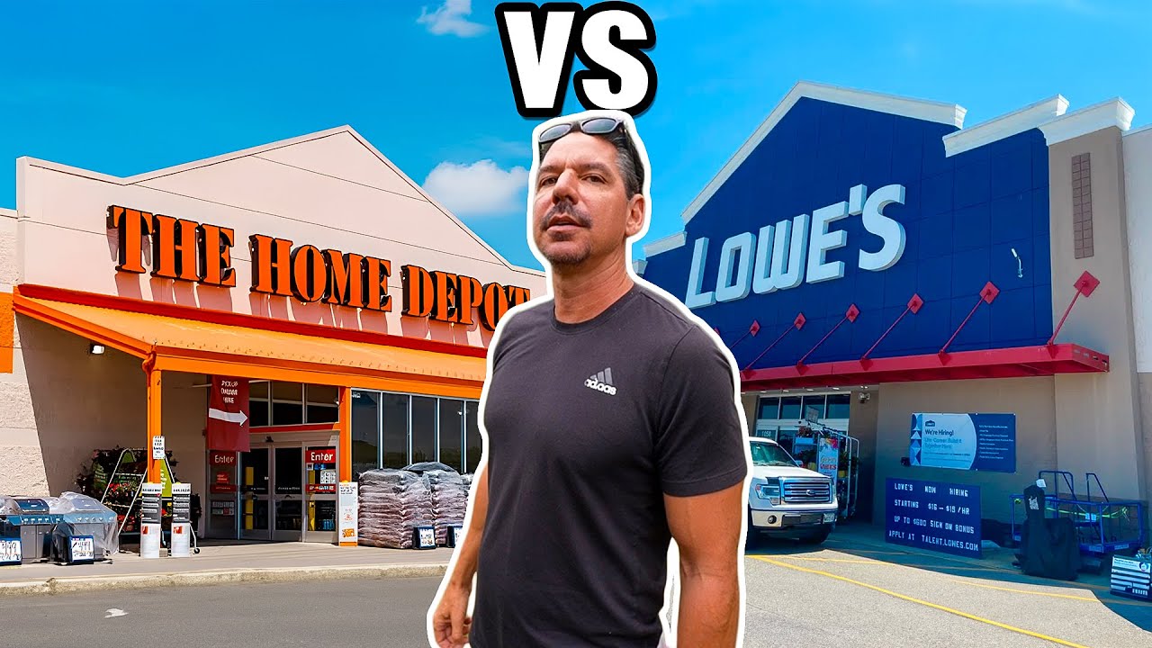 I Started A War Between Lowes & Home Depot