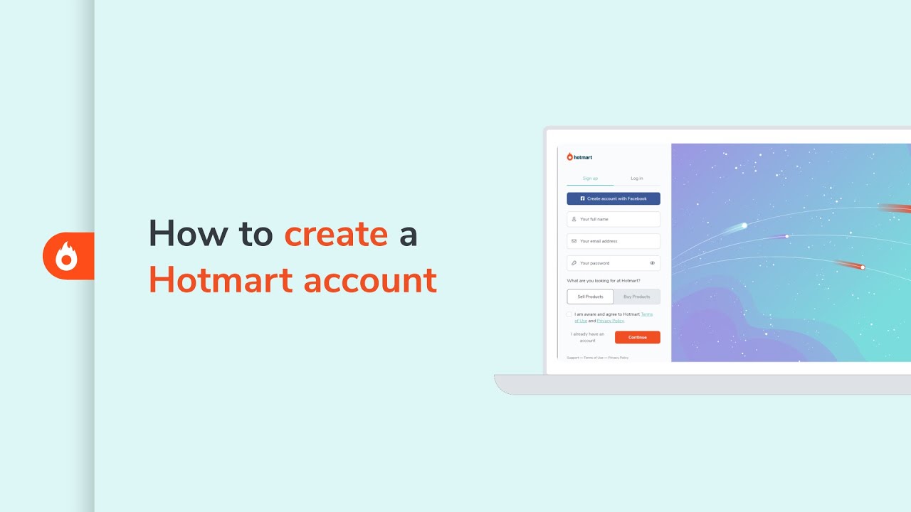 How to create a Hotmart account | Hotmart Help Center