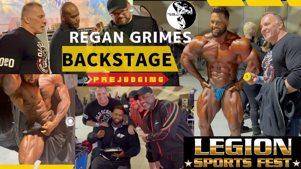 Regan Grimes: Show day at the Legion's Sports Festival in Reno - BACKSTAGE!