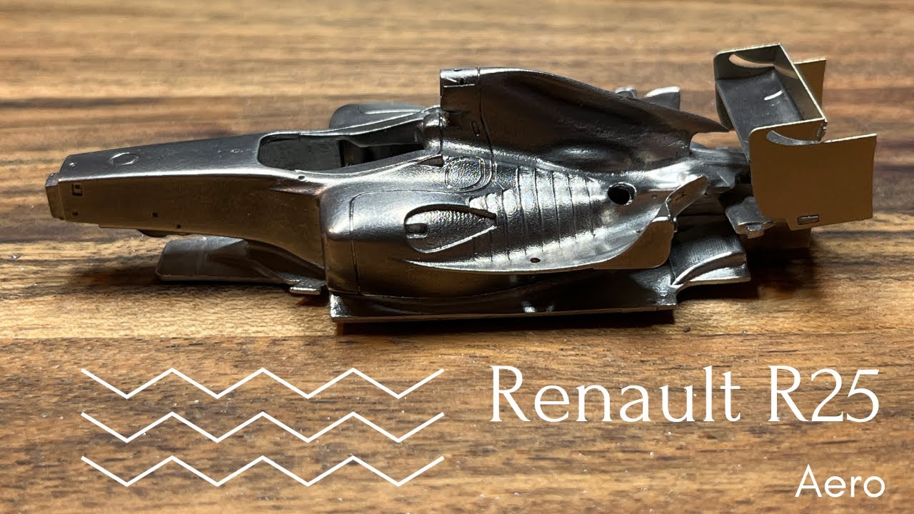 Renault R25 Tameo 1/43 Scale Model - Part 2. Aero