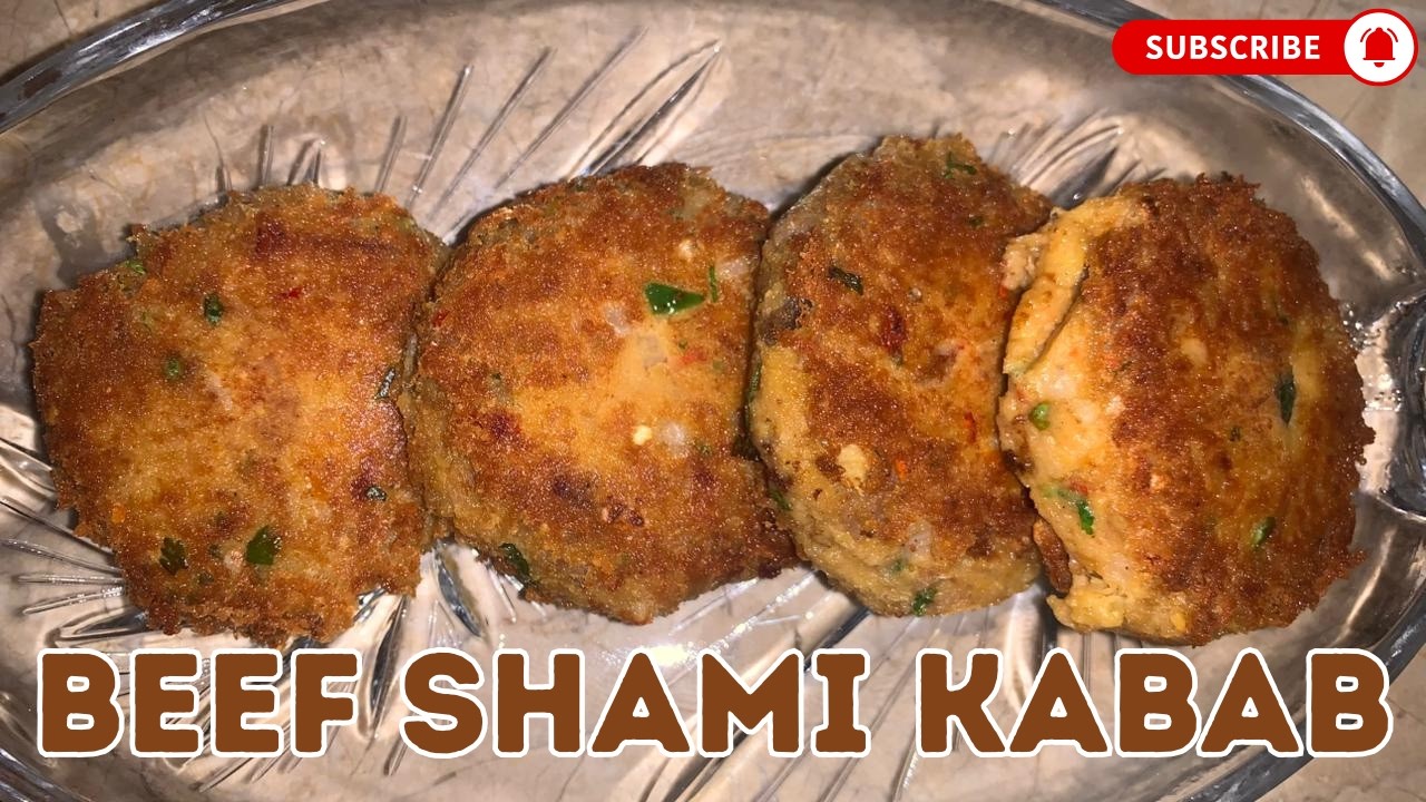 Beef Shami Kabab Recipe | Soft, Juicy & Authentic Homemade Shami Kabab#BeefShamiKabab