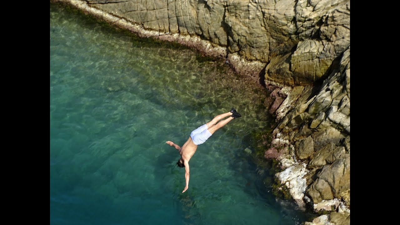 Cliff Jumping Blanes, Spain 2022