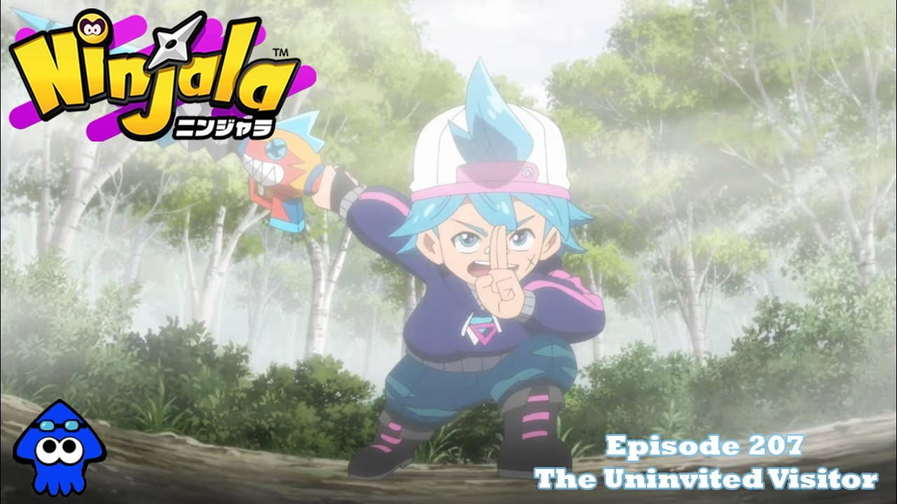 Ninjala Anime | The Uninvited Visitor | Episode 207