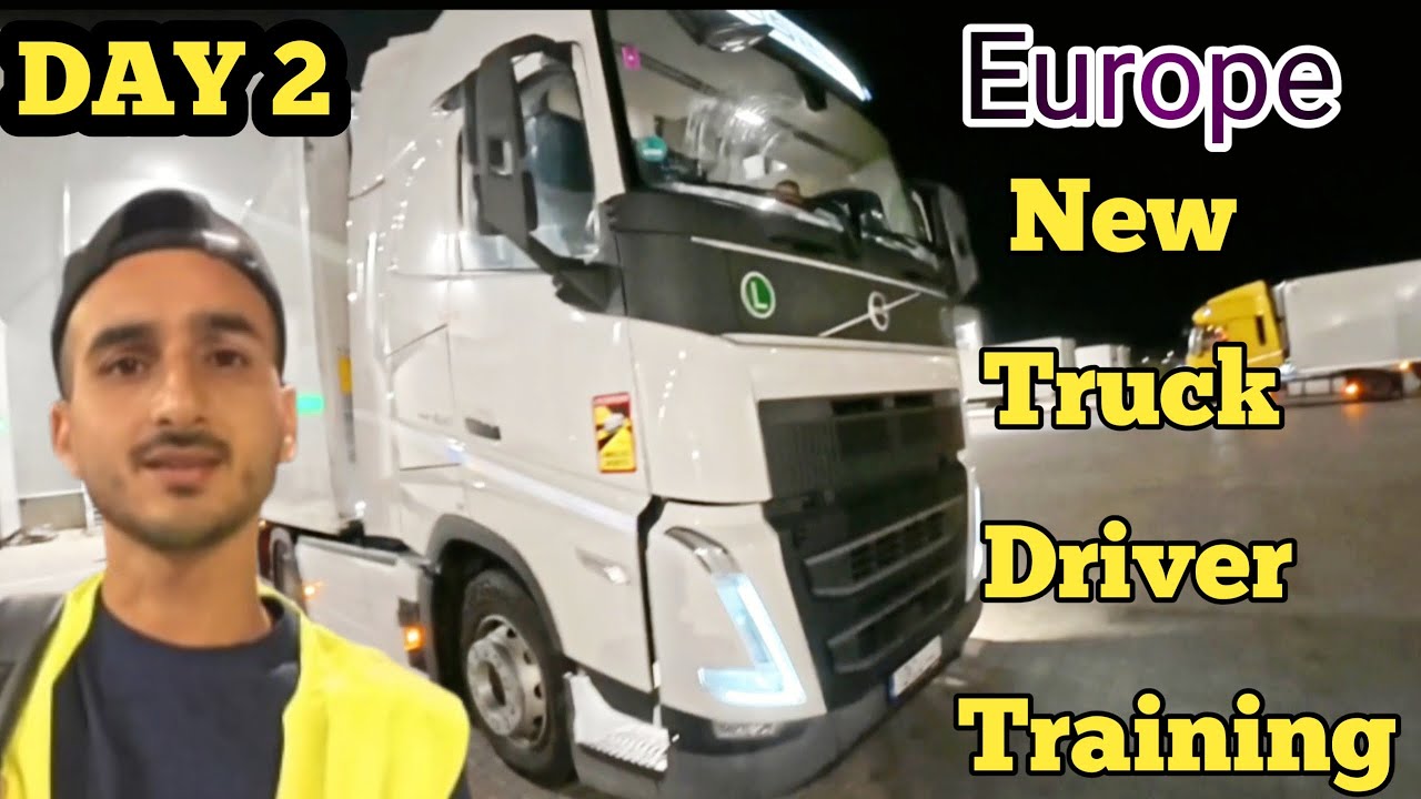 New Truck Driver Training Second Driver | IN EUROPE |YK Trucking 👌