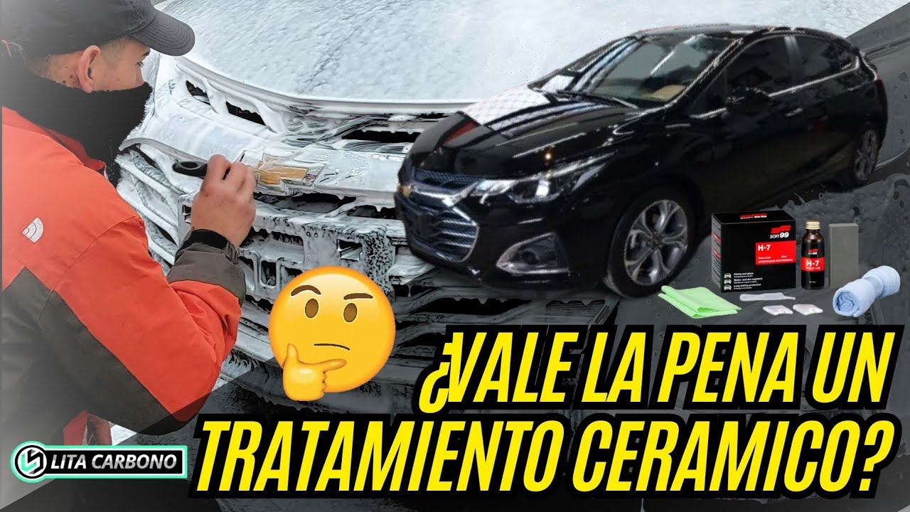 TRATAMIENTO CERAMICO - VIDRIO LIQUIDO Soft99 H7 | Chevrolet Cruze Premier🏁✨️