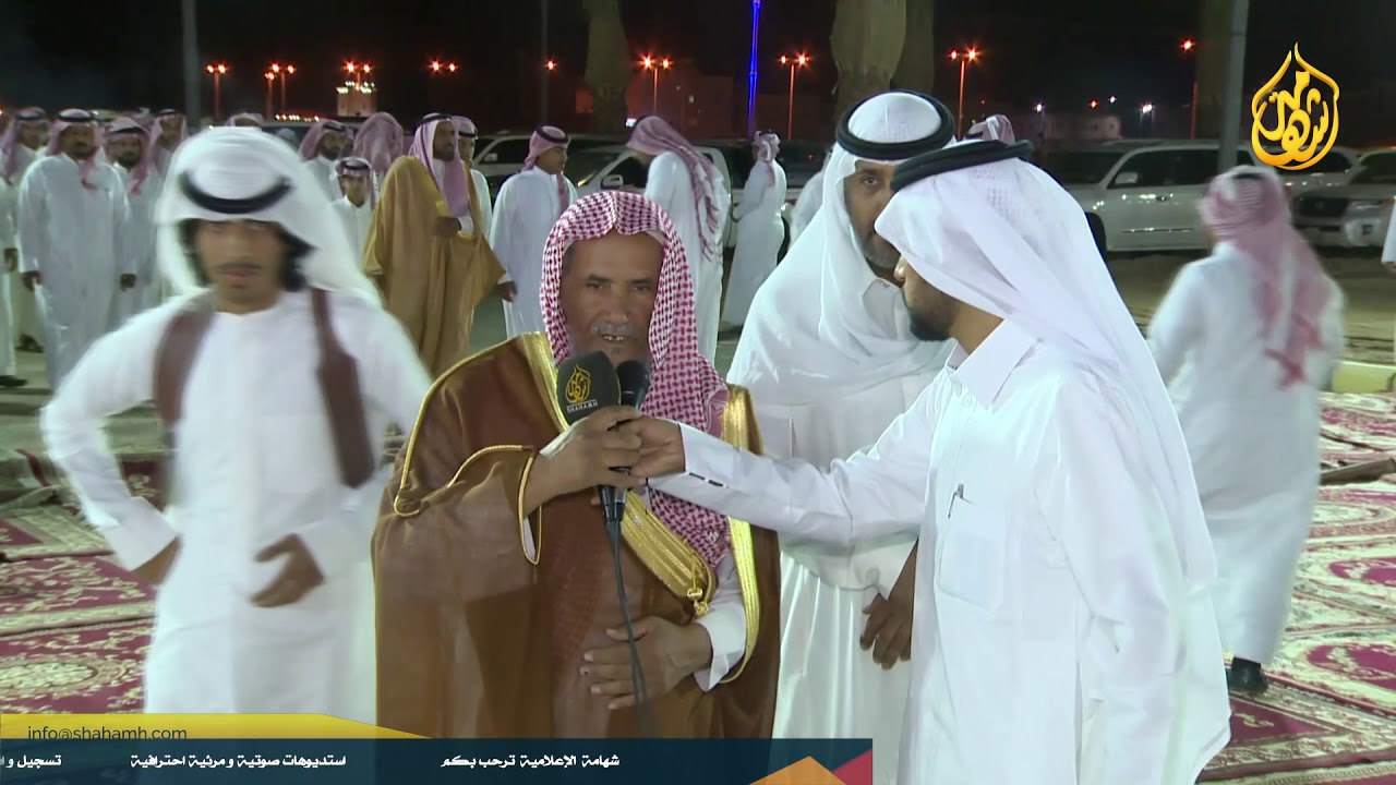حفل قبيلة الربايع من آل محمد سبيع لتكريم رجل العفو الشيخ ثواب بن عبد الله بن هياف الدرم