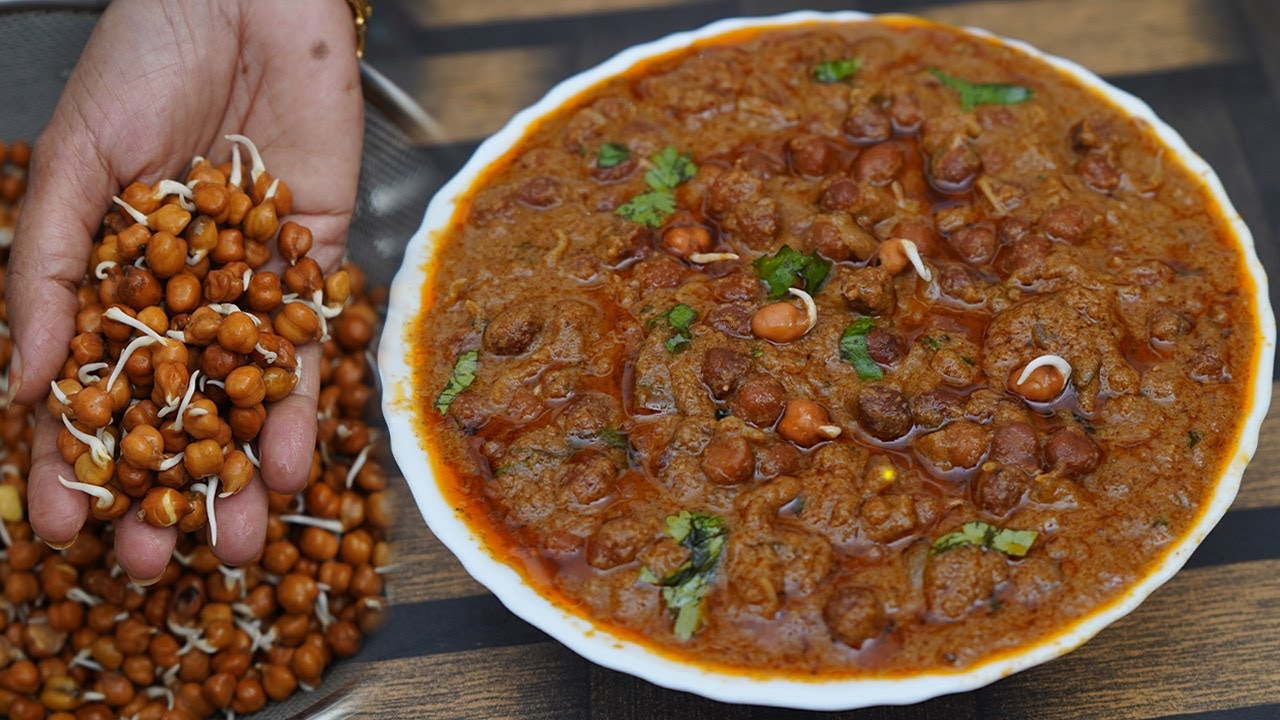 கறி குழம்பு சுவைக்கு இணையான கருப்பு சுண்டல் குழம்பு👌💕Channa masala | Channa gravy | Sundal kulambu