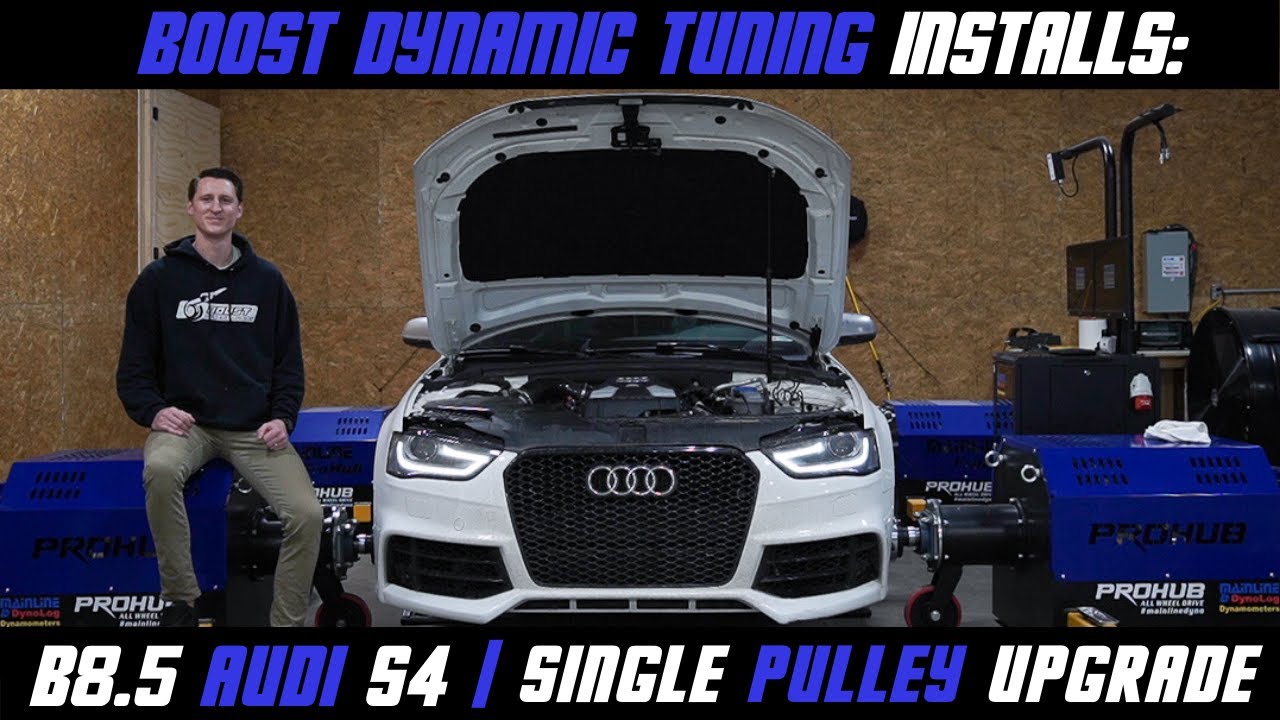 How to Install a Single Pulley Upgrade - Audi B8.5 S4 *Shortcut*