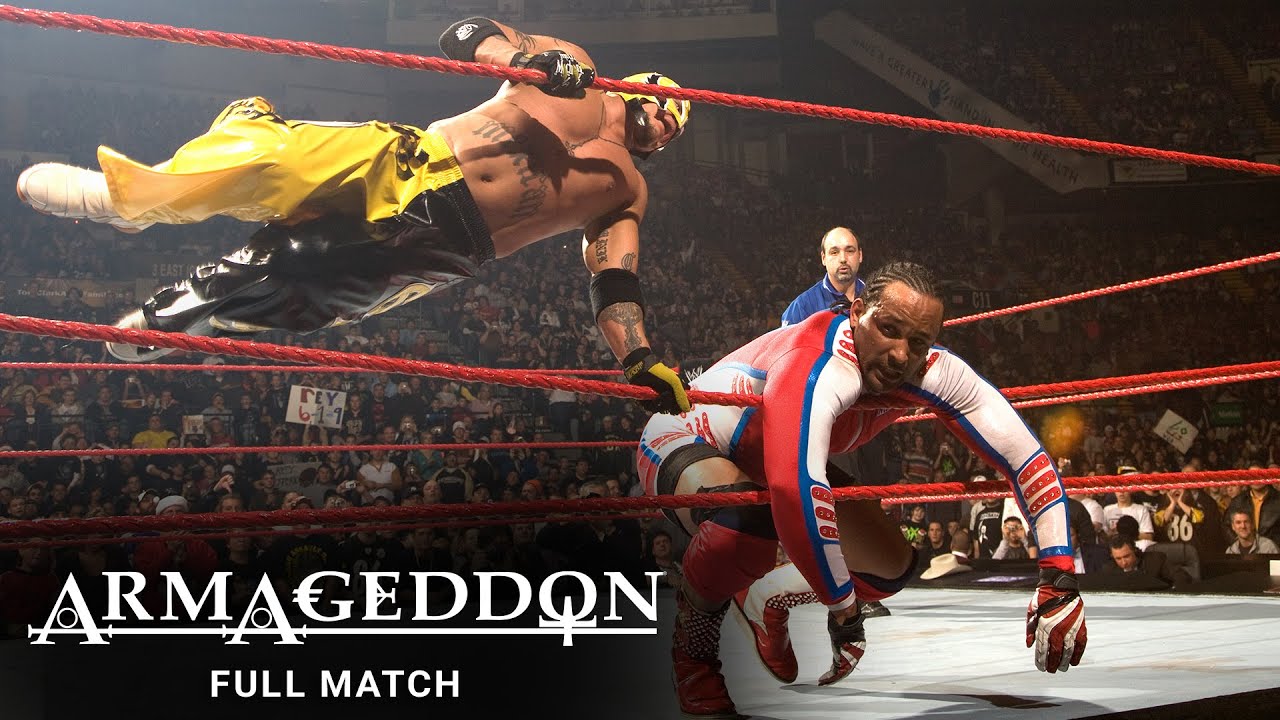 ПОЛНЫЙ МАТЧ &mdash; MVP против Рея Мистерио &mdash; Матч за чемпионство США: WWE Armageddon 2007