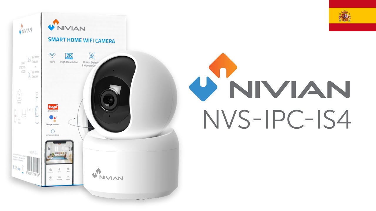 C&aacute;mara de Seguridad Wifi Nivian NVS-IPC-IS4 con Movimiento para Interior