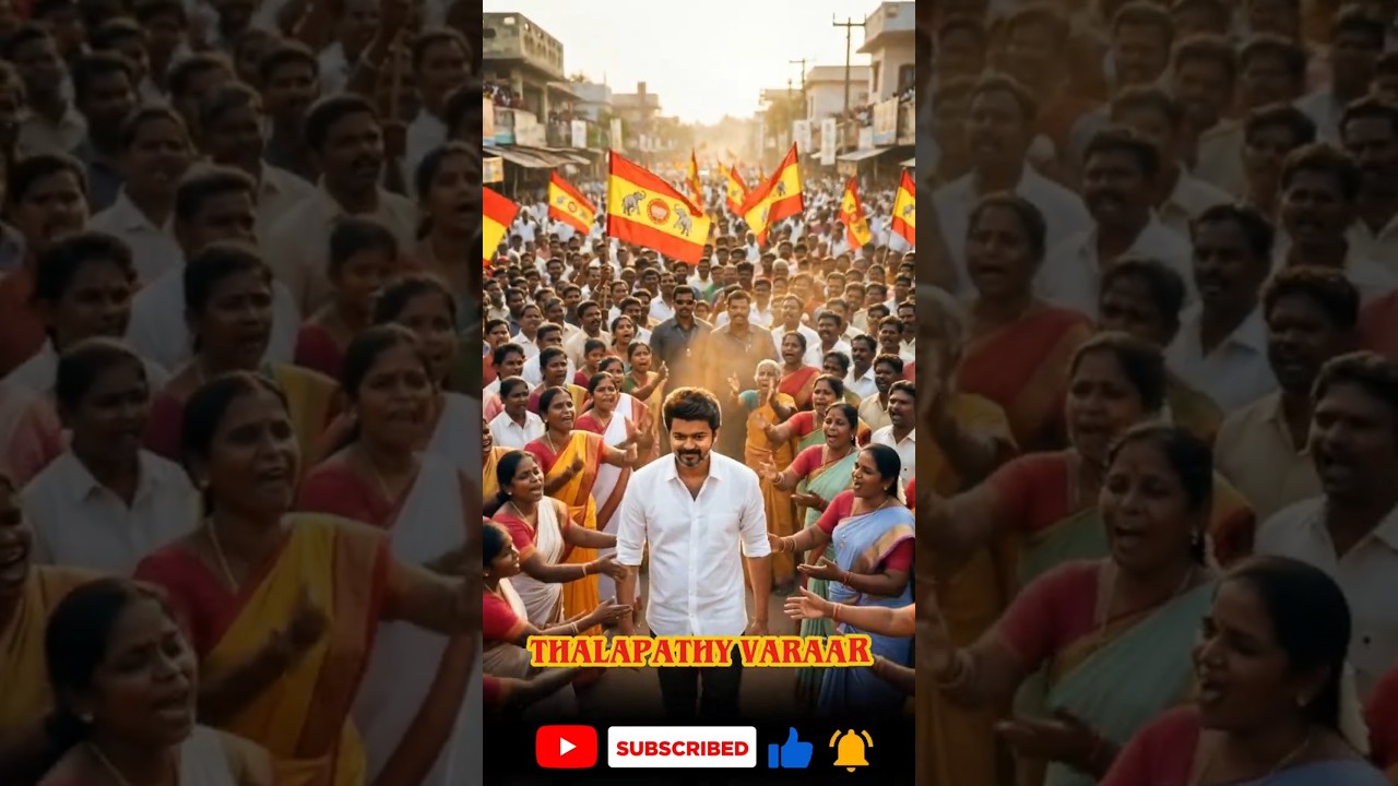 TVK WINS! 👑 Thalapathy Vijay&rsquo;s Historic 2026 Victory | TN Election #shorts #tvk