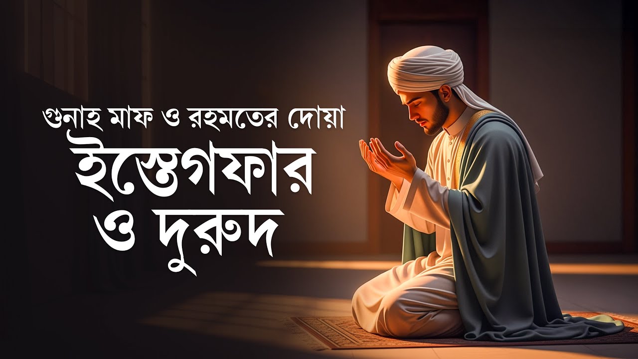 অসাধ্য সাধনের আমল: ইস্তেগফার ও দুরুদ শরীফ | গুনাহ মাফ ও বরকতের শক্তিশালী জিকির