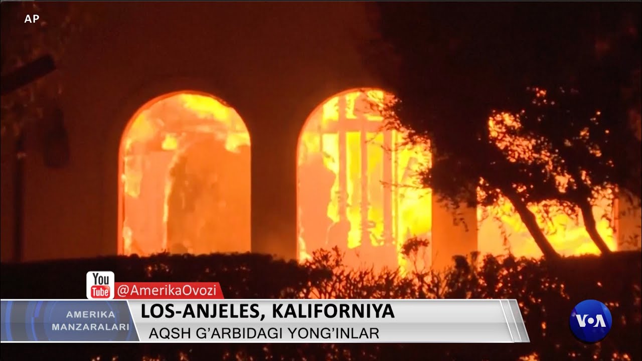 Kaliforniya janubidagi yong'inlar #losangeles #california