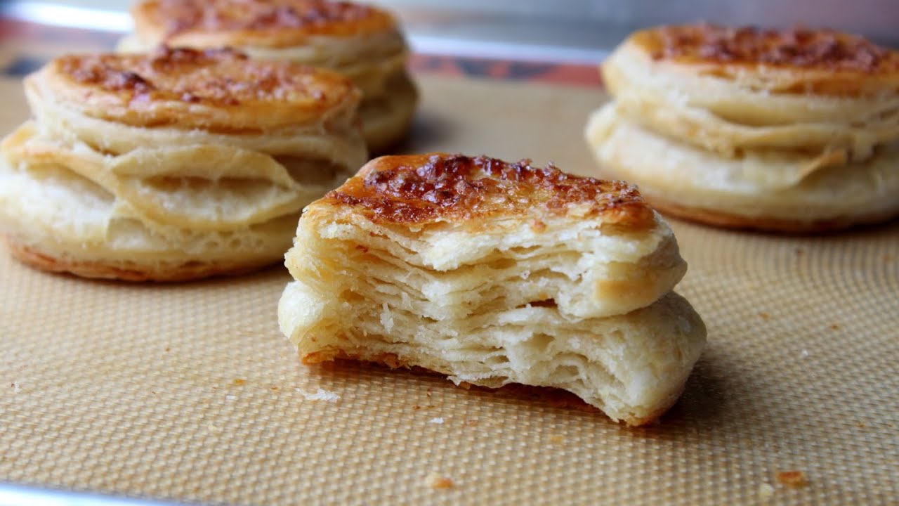 Butter Puff Biscuit Dough - Shortcut Puff Pastry Dough