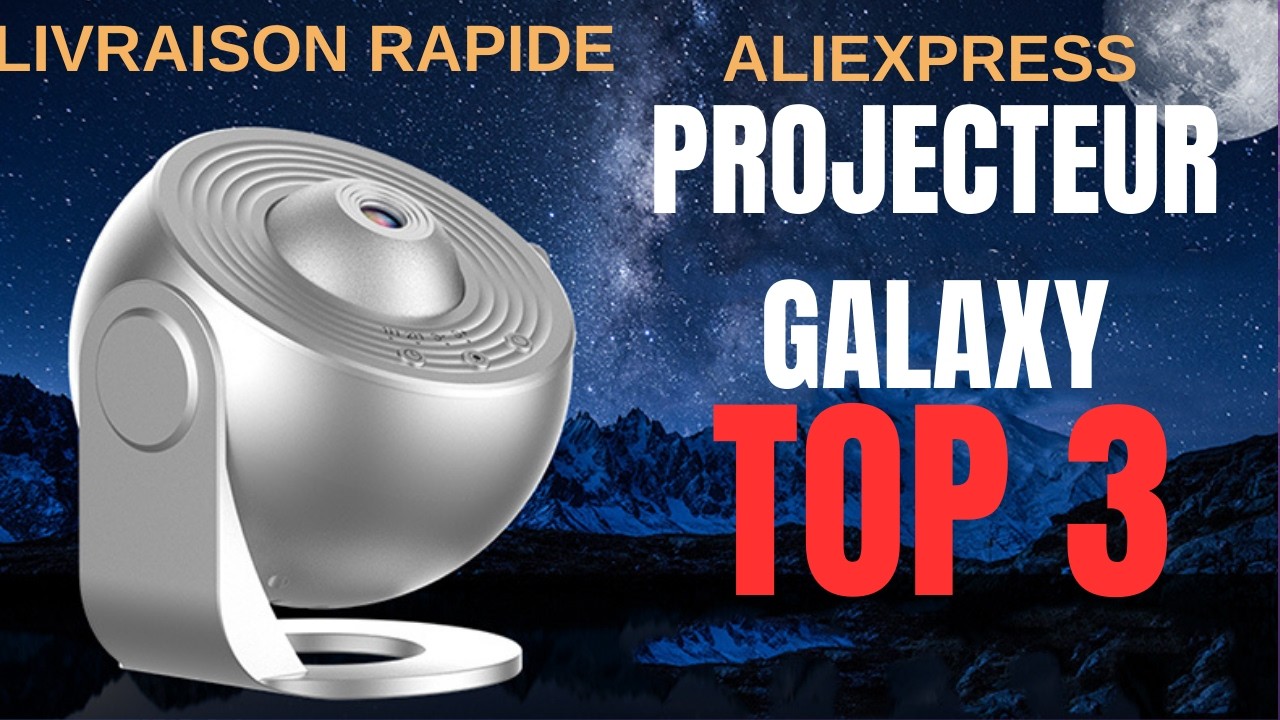 Top 3 des Meilleurs Projecteurs d'Étoiles Galaxy à Petit Prix sur AliExpress !