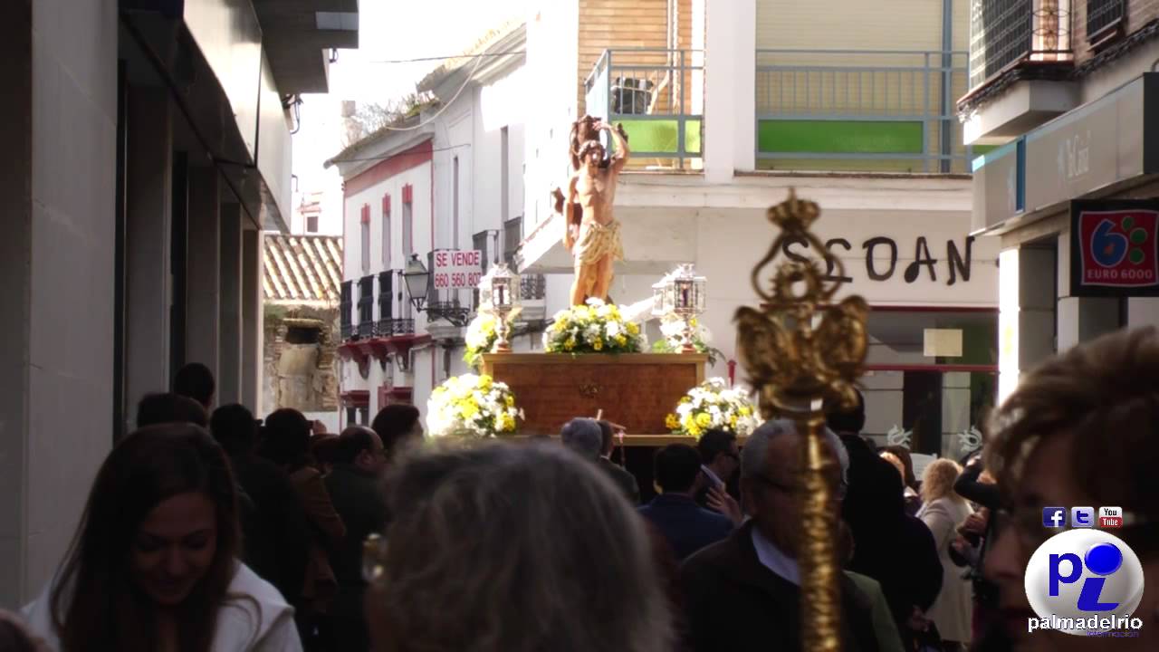 Salida procesional de San Sebastian. Visita Palma del Río Información en FACEBOOK.