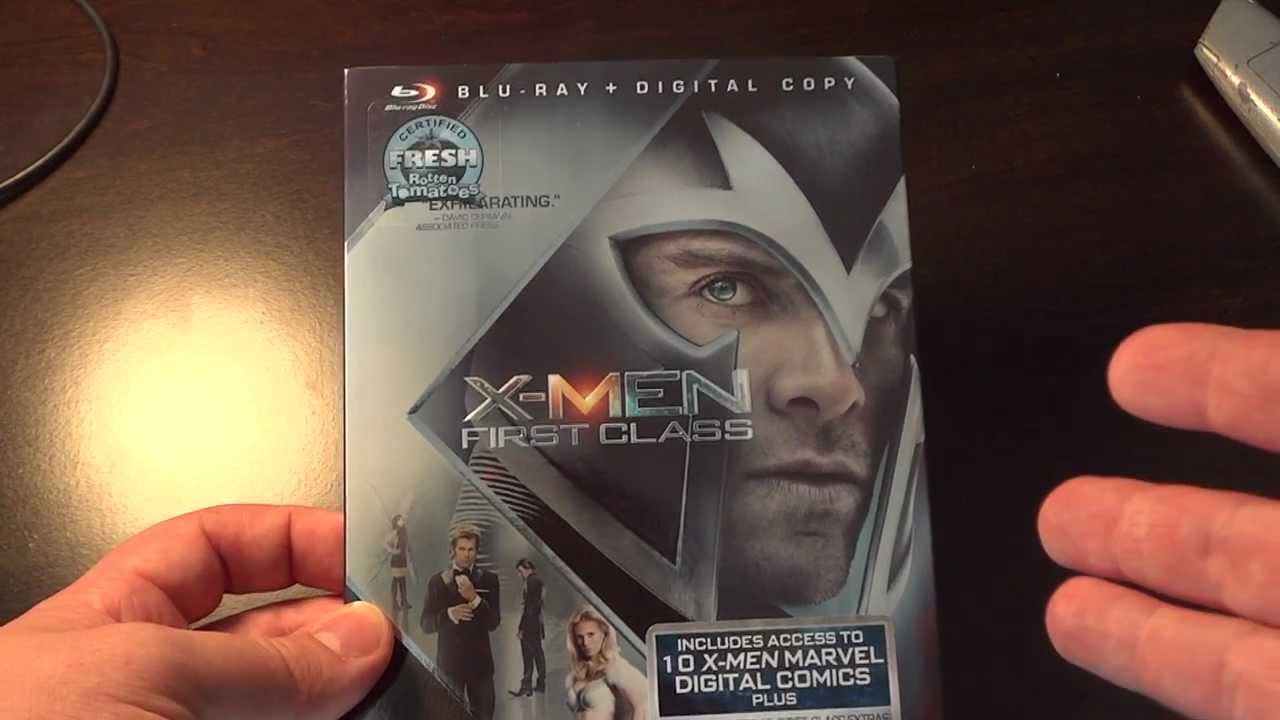 X-Men: First Class Blu-ray Unboxing