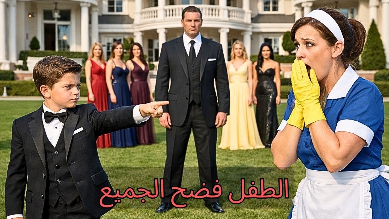 طلب المليونير من ابنه اختيار أم جديدة من خمس ثريات… إصبع الطفل اتجه نحو عاملة التنظيف!