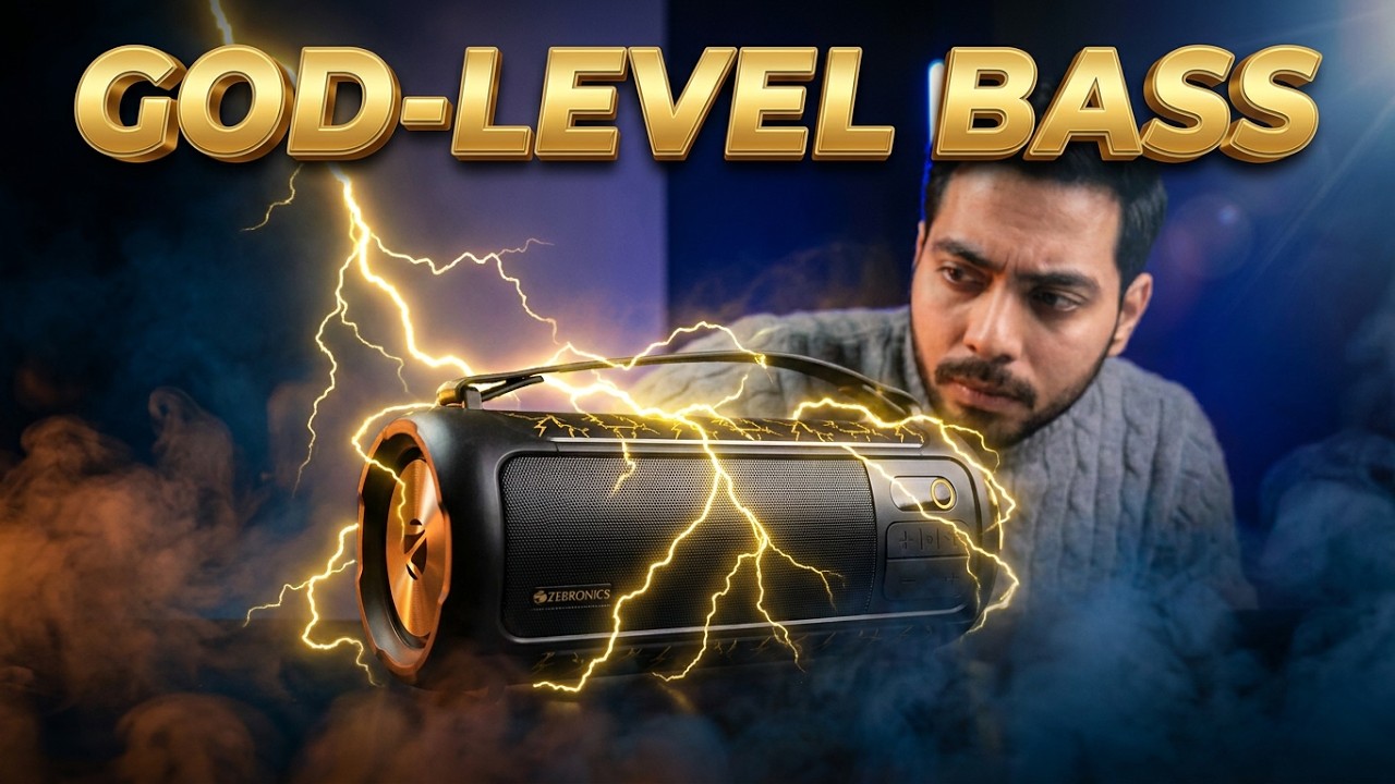 ZEBRONICS Rocket 500 ⚡ DC Black ADAM Edition 🔥 BOOMBOX Blueooth Speaker Under Rs 3500 🔥 UNBOXING !