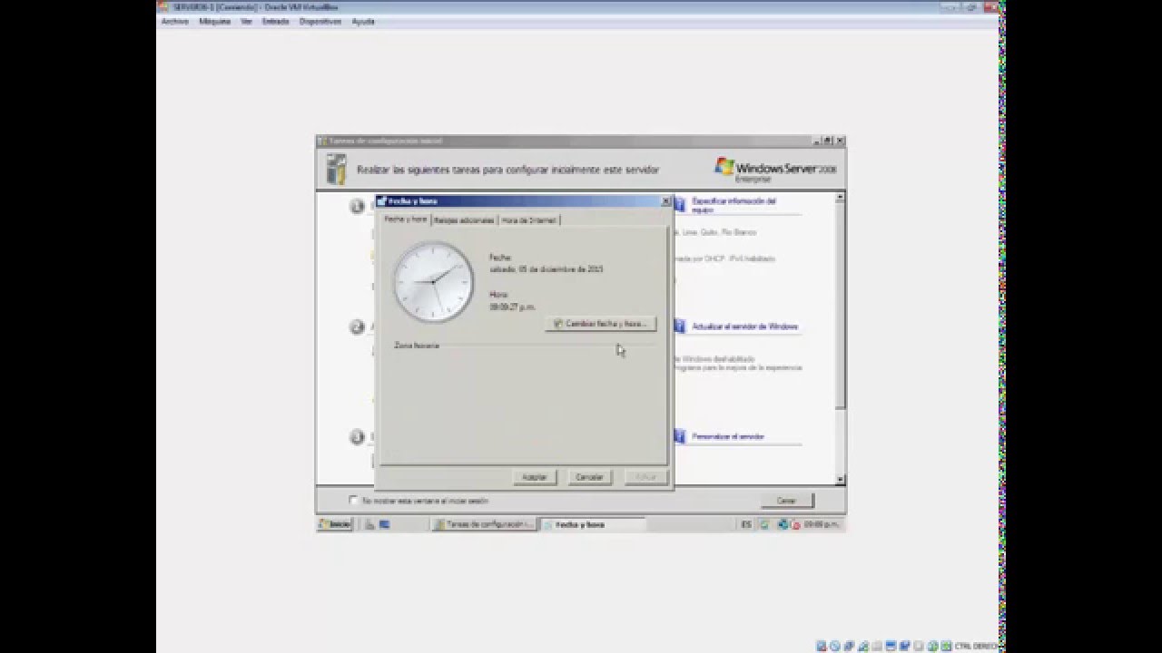Tutorial Configuración Inicial Windows Server 2008
