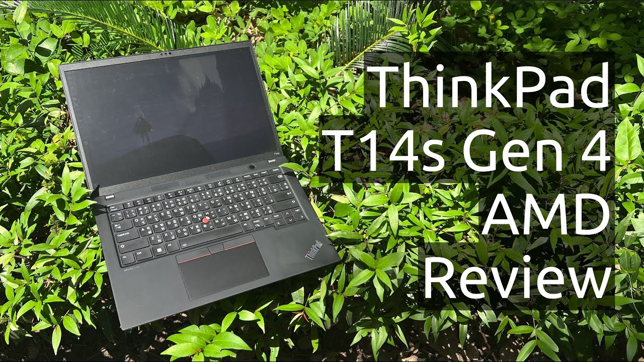 ThinkPad T14s Gen 4 AMD Review, with Ubuntu 24.04 LTS | Senni's Ride and Tech