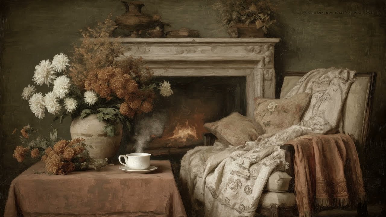 Cozy Autumn TV Art 🍁 | Fall TV Art | Vintage Art For Your TV | Frame TV Art | 4K | 2 Hours
