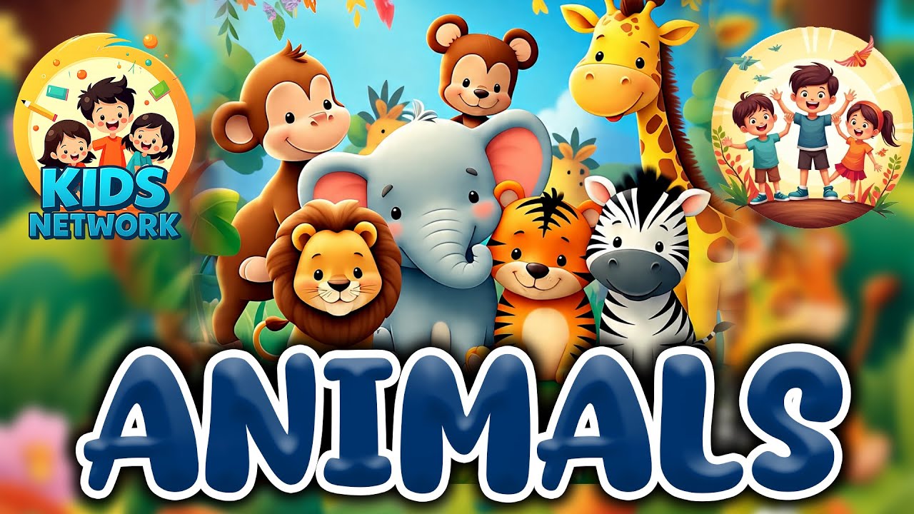Animal  Song | Nursery Rhymes & Kids Songs | The Names Of Animals | Kids Network